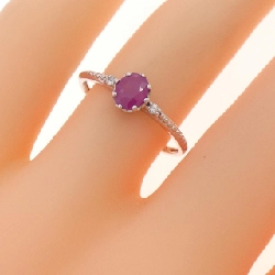 Nhẫn Ruby K10WG 0.46CT - Hàng hiệu Chính hãng 852456