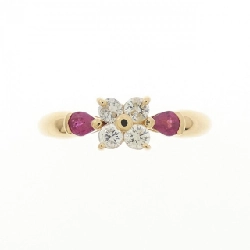 Nhẫn Ruby Hoa K18YG 0.18CT - Hàng hiệu Chính hãng 853794