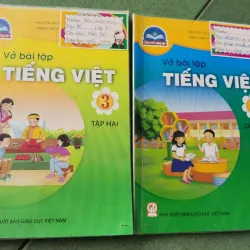 [Sách giáo khoa lớp 3] Combo vở Bài tập Tiếng Việt - Chân trời sáng tạo