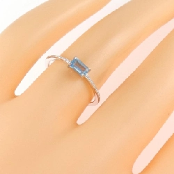 K10WG Nhẫn Topaz Xanh - Hàng hiệu Chính hãng 852327