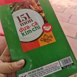 Sách 151 món dưa cà kim chi 197295