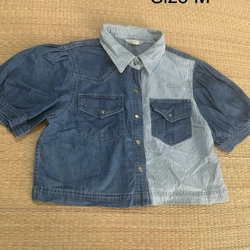 Áo jean kiểu cộc tay 322952