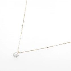 K18PG Solitaire Dây chuyền kim cương 0.54CT - Hàng hiệu Chính hãng 858678