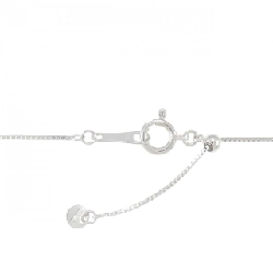 K18WG Hoa Kim Cương Dây Chuyền 0.20CT - Hàng hiệu Chính hãng 860131