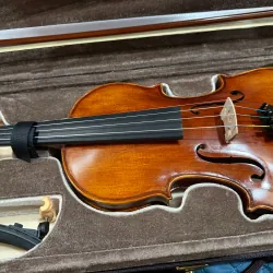 Đàn violin cao cấp gỗ sồi tự nhiên, màu nâu, phụ kiện đầy đủ 786863