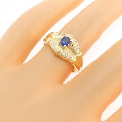 Nhẫn Sapphire K18YG 0.33CT - Hàng hiệu Chính hãng 850642