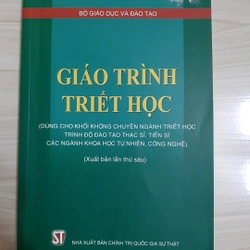 GIÁO TRÌNH TRIẾT HỌC 