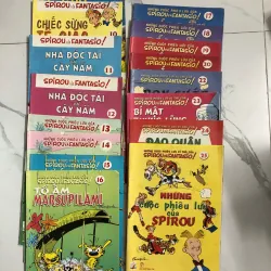 Những Cuộc Phiêu Lưu Của Spirou và Fantasio! (Les Aventures de Spirou et Fantasio-16 cuốn)