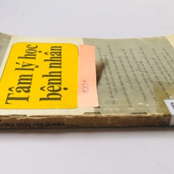 TÂM LÝ HỌC BỆNH NHÂN - 186 trang, nxb: Max Cơ Va 1986 335959