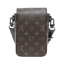 Túi đeo vai Louis Vuitton Monogram Macassar S-Lock Vertical Wearable Wallet M82535 612710