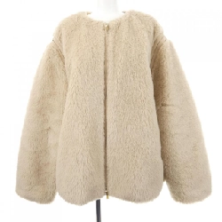 Max Mara PANNO 108102 Áo khoác không cổ Teddy Bear - Hàng hiệu Chính hãng