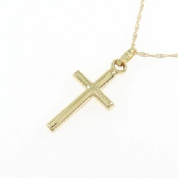 K18YG Dây chuyền hình chữ thập - Hàng hiệu Chính hãng 857051