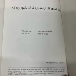 Sổ tay quốc tế về quản lý tài chính công. 999 443270