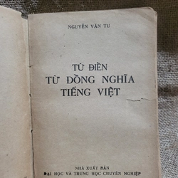 Từ điển từ đồng nghĩa tiếng Việt, 440 tràn, xb 1985 322420