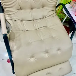 Pass ghế bập bênh đôi màu kem còn mới 95% 766223