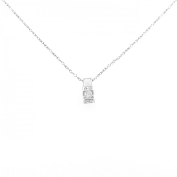 K14WG/K18WG Dây chuyền kim cương 0.107CT - Hàng hiệu Chính hãng