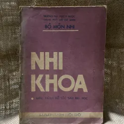 Nhi khoa - sách y -350 trang 