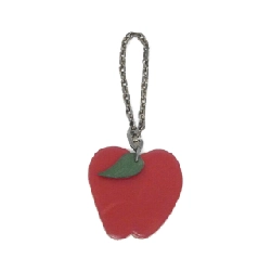 Khóa chìa khóa Hermès POMME Fruits Porte Clé 027890CA - Hàng hiệu Chính hãng