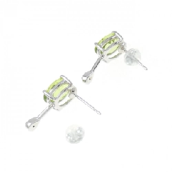 K18WG Peridot Bông tai - Hàng hiệu Chính hãng 870916