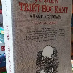 TỪ ĐIỂN TRIẾT HỌC KANT 