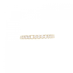 Nhẫn kim cương K18YG Half Eternity 0.32CT - Hàng hiệu Chính hãng 852410