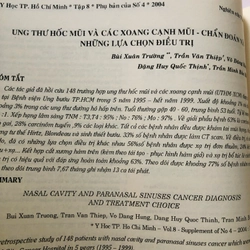 BỌ 2 cuốn Y học TP Hồ Chí Minh chuyên đề Ung Bướu Học 1998 & 2004 447393