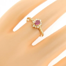 Nhẫn Ruby K18YG - Hàng hiệu Chính hãng 855110