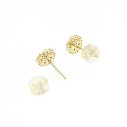 Bông tai kim cương K18YG 0.26CT - Hàng hiệu chính hãng 870212