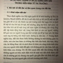 Sở hữu, quản lý và sử dụng đất đai 744785