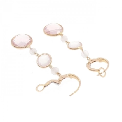 Bông tai Rose Quartz 750PG - Hàng hiệu Chính hãng 868330