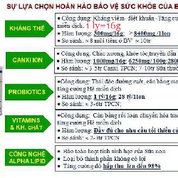 Sữa non Alpha Lipid chính hãng giúp bổ sung kháng thể, canxi với hàm lượng cực cao 22770