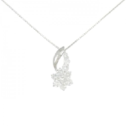 Dây chuyền kim cương hoa PT900/PT850 1.04CT - Hàng hiệu Chính hãng