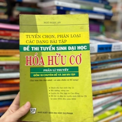 Đề thi tuyển sinh đại học Hoá Hữu cơ