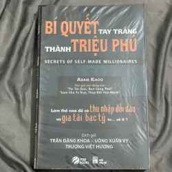 Bí Quyết Tay Trắng Thành Triệu Phú - Adam Khoo | Tư Duy Tài Chính Đột Phá