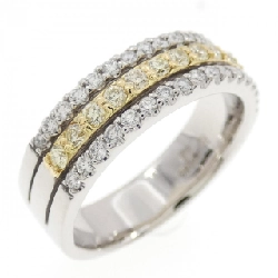 Nhẫn kim cương K18WG/K18YG 0.55CT - Hàng hiệu Chính hãng