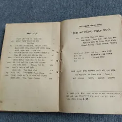 GỞI NGƯỜI ĐANG SỐNG. LỊCH SỬ ĐỒNG THÁP MƯỜI 701917