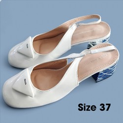 Giày cao gót đế bạc size 37