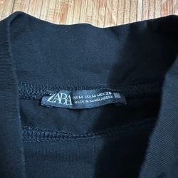 Áo coton tay lỡ Zara auth 459574
