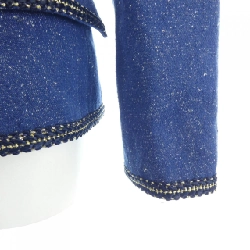 【Mã giảm giá】【Cổ điển】Thời trang Leonar LEONARD FASHION Áo khoác không cổ 638818