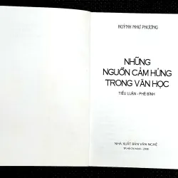NHỮNG NGUỒN CẢM HỨNG TRONG VĂN HỌC - Tiểu Luận- Phê Bình 1005544