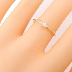 【Tái chế】Nhẫn kim cương K18YG 0.10CT 668304