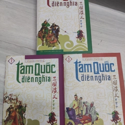 Combo 3 tập Tam Quốc diễn nghĩa 