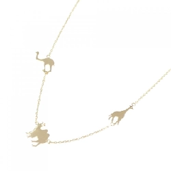 K18YG Vòng cổ kim cương động vật - Hàng hiệu Authentic 857758