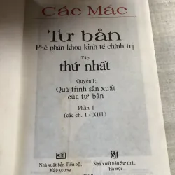 Tư bản - Tập thứ nhất - Phần 1: Quá trình sản xuất của tư bản 785799