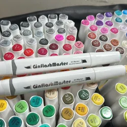 Bút marker hai đầu Ginflash 168 màu 717588