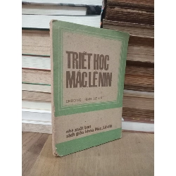 Triết học Mác Lê-nin: Chương trình sơ cấp 754900