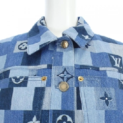 【Mã giảm giá】Áo khoác denim LOUIS VUITTON 637089