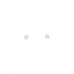 K18YG Bông tai Cubic - Hàng hiệu Chính hãng