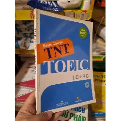 [Sách Cũ SCGR] TNT Toeic Basic Course mới 80% có CD có viết 3 trang 2013 HCM0808 HỌC NGOẠI NGỮ
