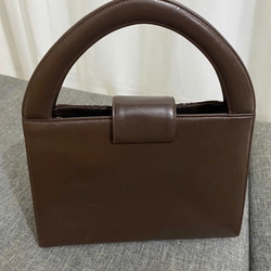 Túi da bò thật đáy 26 miệng 24 ngang 9 real skin bag 99% 464051